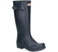Hunter Mens Hunter Original Tall Side Adjustable Winter Snow Rain Wellington Boots Navy - Navy - 10 UK