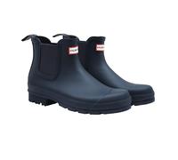 (10 UK, Navy) Hunter Mens Original Chelsea Boots
