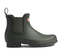 Hunter Mens Original Chelsea MFS9116RMA Rubber Dark Olive Boots 8 UK