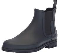 Hunter Men's Original Refined Dark Sole Chelsea Boots Navy 9 M US M