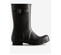Hunter Mens Original Short Boots - Black Rubber - Size UK 9