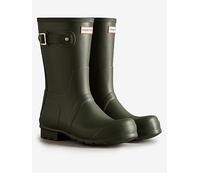 Hunter Mens Original Short Boots, Green, Size 10, Men Green