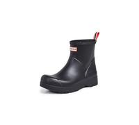 Hunter Men's Play Short Rain Boot Black 12