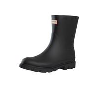 Hunter Men's Short Wellington Boots Downpour Dark Olive, Black, 37 EU