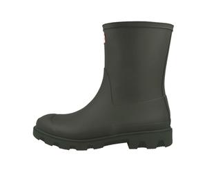 Hunter Men's Short Wellington Boots Downpour Dark Olive, Dark Olive, 39 EU