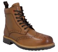 Hunter Mens Tan Cawdor Brogue Ankle Boots UK 9/EU 43/US 10
