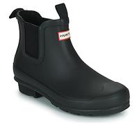 Hunter Mid Boots ORIGINAL KIDS CHELSEA in Black 12 kid
