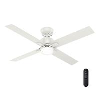 DC Ceiling Fan Mila White with LED Light & Remote