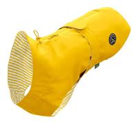 HUNTER Milford Dog Raincoat with Harness and Collar Opening 30 Yellow | Ergonomic fit, individually adjustable, harness zip, washable at 30 °C, colour: yellow, size: 30