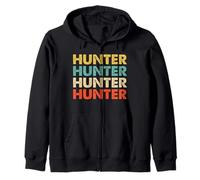 Hunter Name Zip Hoodie