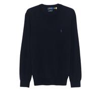 Hunter Navy Pullover Jumper- male- Polo Ralph Lauren- Round-neck Knitwear- Blue- L- Knitwear L