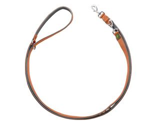 HUNTER Neoprene Adjustable Lead Colour: Copper/Grey, Durable Nylon, 3-Way Adjustment, Soft Neoprene Padding, Ideal for Everyday Use and Training, Size: 20/200
