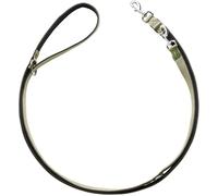 HUNTER Neoprene Nylon Training Lead Rope, 25 x 200 cm, Large, Black/Olive Green