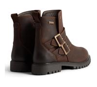 Hunter Ness Ankle Boot Brown Moisture wicking tartan textile lining combined w