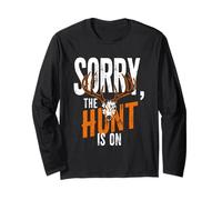 Hunter Not Gatherer Funny Hunting Outdoors Wildlife Lover Long Sleeve T-Shirt