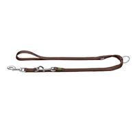 HUNTER Nylon Adjustable Extra Long Lead, 20/300 cm, Brown