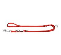 HUNTER Nylon Adjustable Extra Long Lead, 20/300 cm, Red