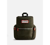 Hunter Nylon Large Topclip Backpack - Dark Olive - Dark Olive - One Size
