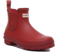 Hunter Orig W Chelsea Original Chelsea Womens Boot In Red Size UK 3 - 13