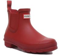 Hunter Orig W Chelsea Original Women Chelsea Boot In Red Size 4
