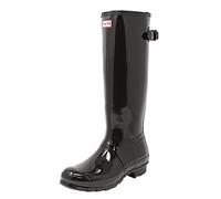 Hunter Original Back Adjust Gloss Women - Black - 6