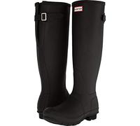 Hunter Original Back Adjustable Gloss Boots - Black - 7
