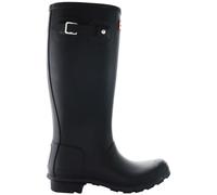Hunter Childrens Unisex Original Big Kids Black Wellington Boots Rubber - Size UK 3