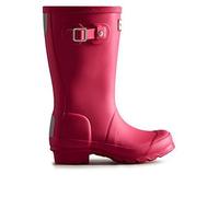 Hunter Original Big Kids Matte Wellington Boots, Pink, Size 3 Older Pink
