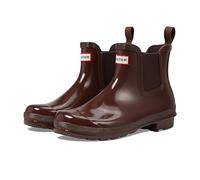 Hunter Original Chelsea Gloss Womens - Brown Bolt - 38 EU