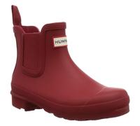 Hunter Original Chelsea Rubber Women's Ankle Boots - Military Red - Size:UK 6