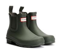 Hunter Original Chelsea Rubber Women's Dark Olive Wellington Boots UK 4