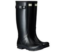 HUNTER ORIGINAL FIELD BOOT BLACK Women's Gloss Wellies Tall Wellingtons