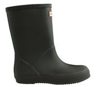 Hunter Childrens Unisex Original First Kids Black Wellingron Boots Rubber - Size UK 4 Infant