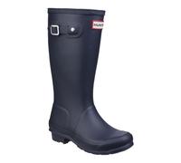 Hunter Original Kids Wellington Boots Navy Waterproof, Textile lining