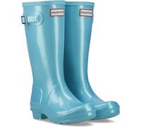 Hunter Original Pearlised Wellington Boots Pool Blue UK 12 Childrens Wellingt