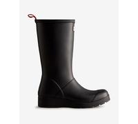 Hunter Play Tall Womens Black Rain Boots