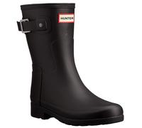 Hunter Original Refined Short Rubber Women's Calf Length Boots - Black - Size:UK 4