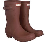 Hunter Original Short Boot Rubber Women's Merlot Wellington Boots UK 5