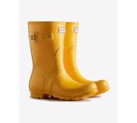 Hunter Original Short Wellington Boots Yellow Handcrafted from 28 parts, Polye