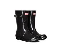 Hunter Womens Gloss Black Original Short Wellington Boots UK 3/EU 36/US 5