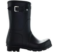 Hunter Mens Original Short Boot - Black, Black, Size 6, Men Black