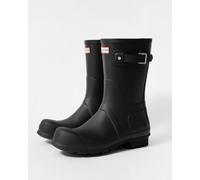 Hunter Original Short Mens Wellies - Black - Black - UK11 EU45/46 US12