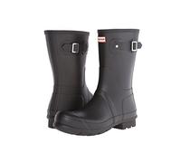 Hunter Original Short Rain Boot Black - Black - 8