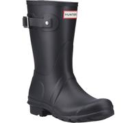 Hunter Original Short Rubber Women's Black Wellington Boots UK 5