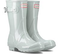 Hunter Original Short Rubber Women's Sea Foam Wellington Boots UK 5