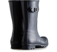Hunter Original Short Wellington Boots Navy Handcrafted from 28 parts, Polyest