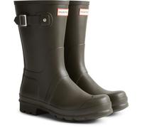 Hunter Original Short Wellington Boots Rubber Men's Chocolate Brown Wellington Boots UK 10