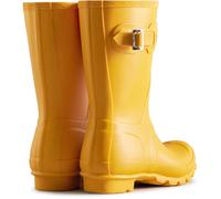 Hunter Original Short Wellington Boots Yellow Handcrafted from 28 parts, Polye
