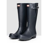 Hunter Original Side Adjustable Mens Wellington Boots - Navy Rubber - Size UK 11