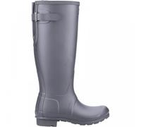Hunter Original Back Adjustable Womens Black Wellington Boots WFT1001RMA_BLK